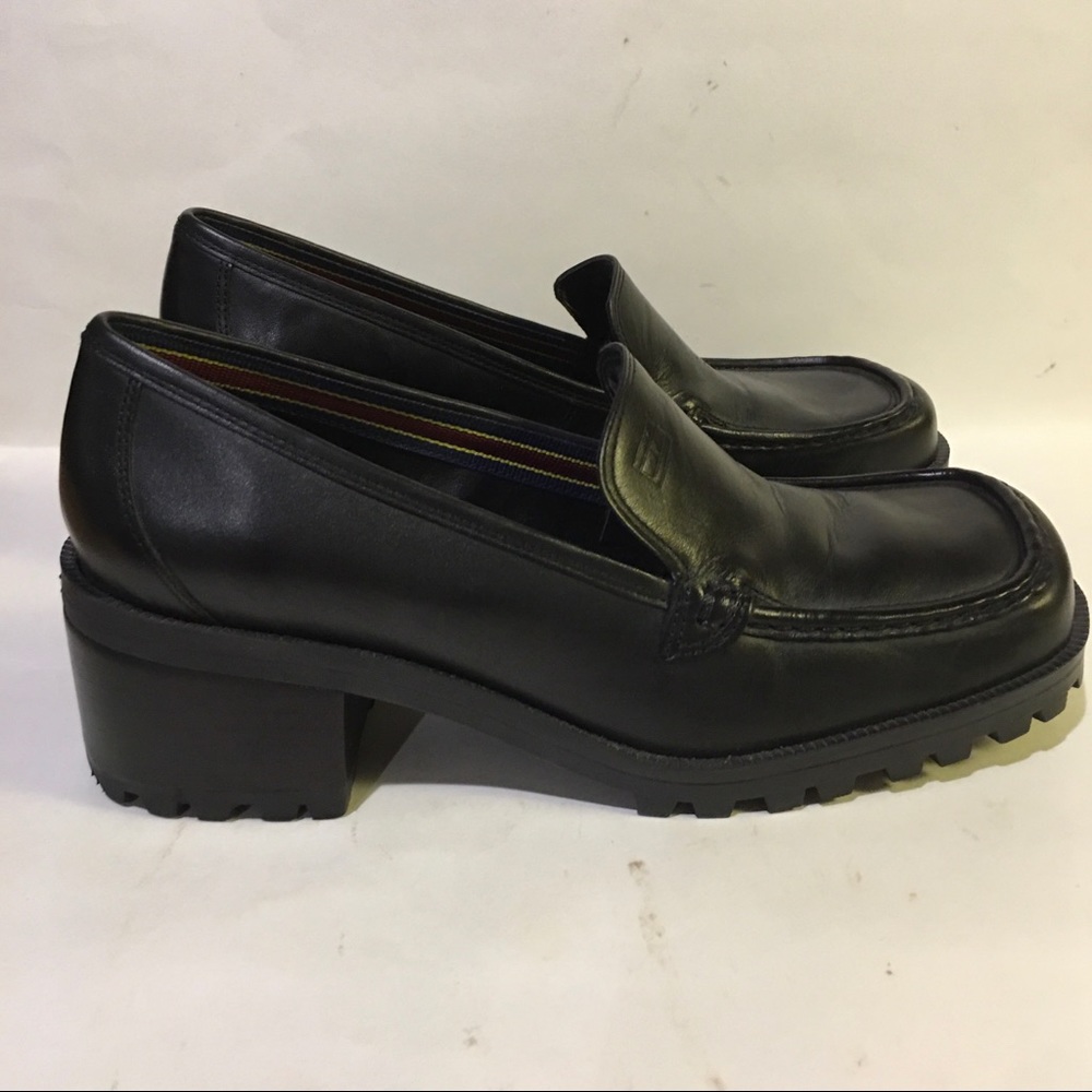 Tommy Hilfiger Black Loafers
